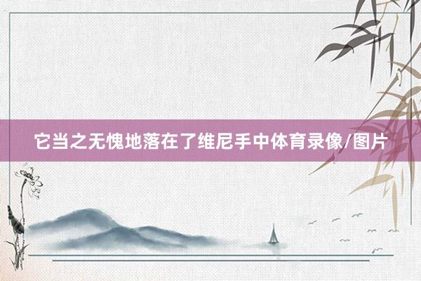 它当之无愧地落在了维尼手中体育录像/图片