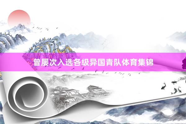 曾屡次入选各级异国青队体育集锦