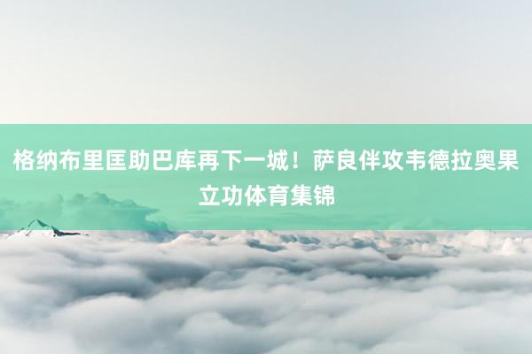格纳布里匡助巴库再下一城！萨良伴攻韦德拉奥果立功体育集锦