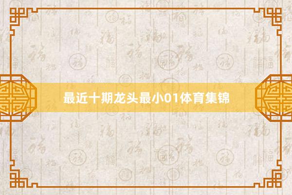 最近十期龙头最小01体育集锦