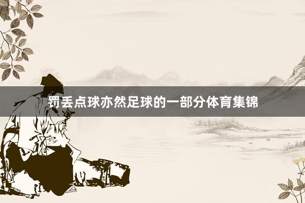 罚丢点球亦然足球的一部分体育集锦