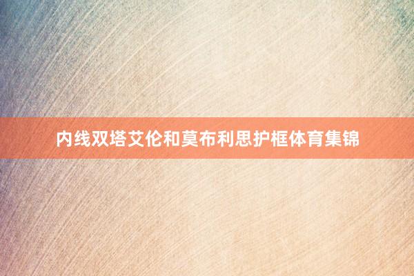 内线双塔艾伦和莫布利思护框体育集锦