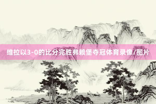 维拉以3-0的比分完胜弗赖堡夺冠体育录像/图片